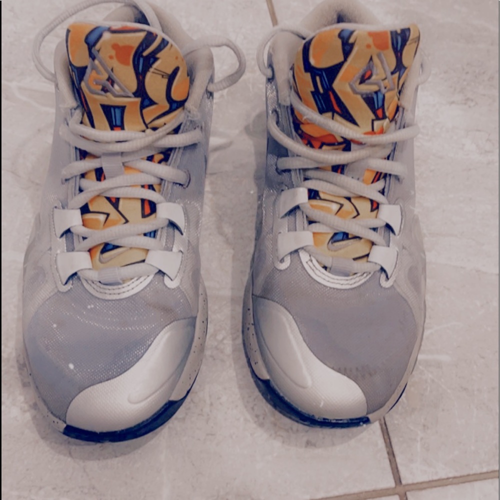 One of a kind Nike basketball shoes for boys.